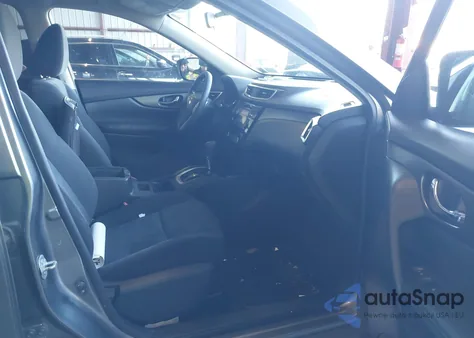 2015 Nissan Rogue Sv из США, поврежденный, VIN KNMAT2MV6FP544208